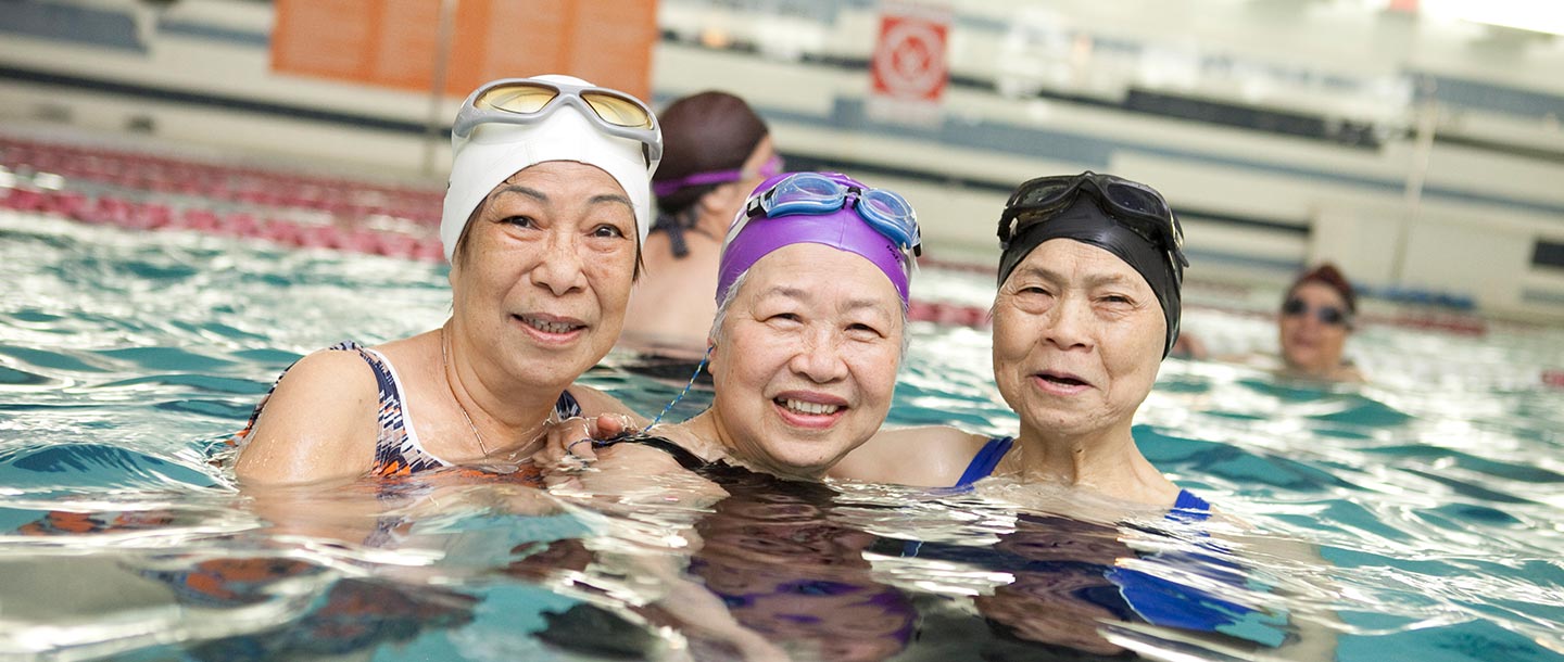 Water exercise class at YMCA