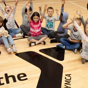 Preschoolers at the YMCA nursery school