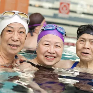 Water exercise class at YMCA