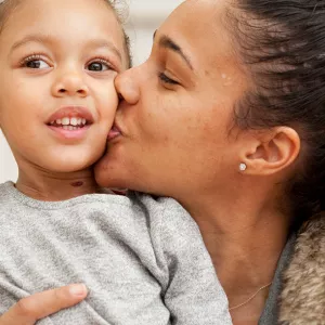 Mother and daughter at the YMCA