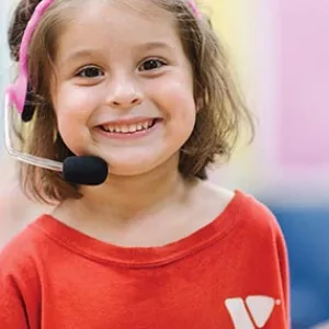 Preschool summer camper at the Ridgewood YMCA summer camp in Queens